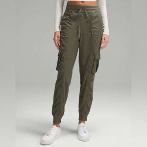 Lululemon Dance Studio Relaxed-Fit Mid-Rise Cargo Jogger Army Green